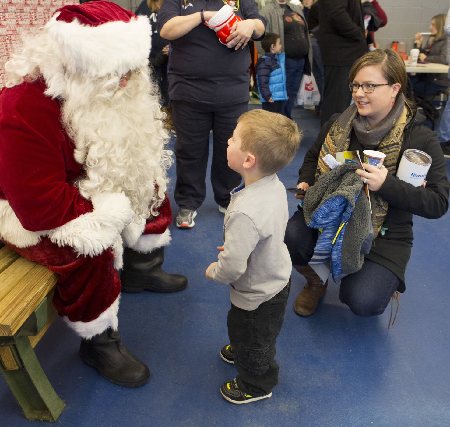 Cookies with Santa